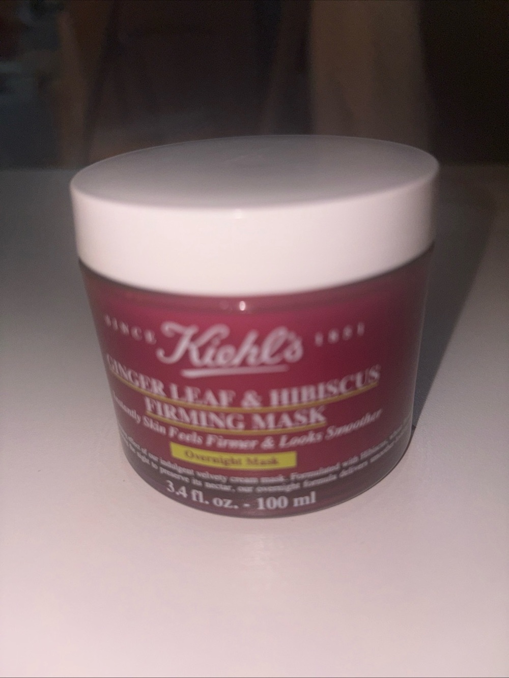 Kiehl's Pink Jar Ginger Leaf & Hibiscus Firming Mask